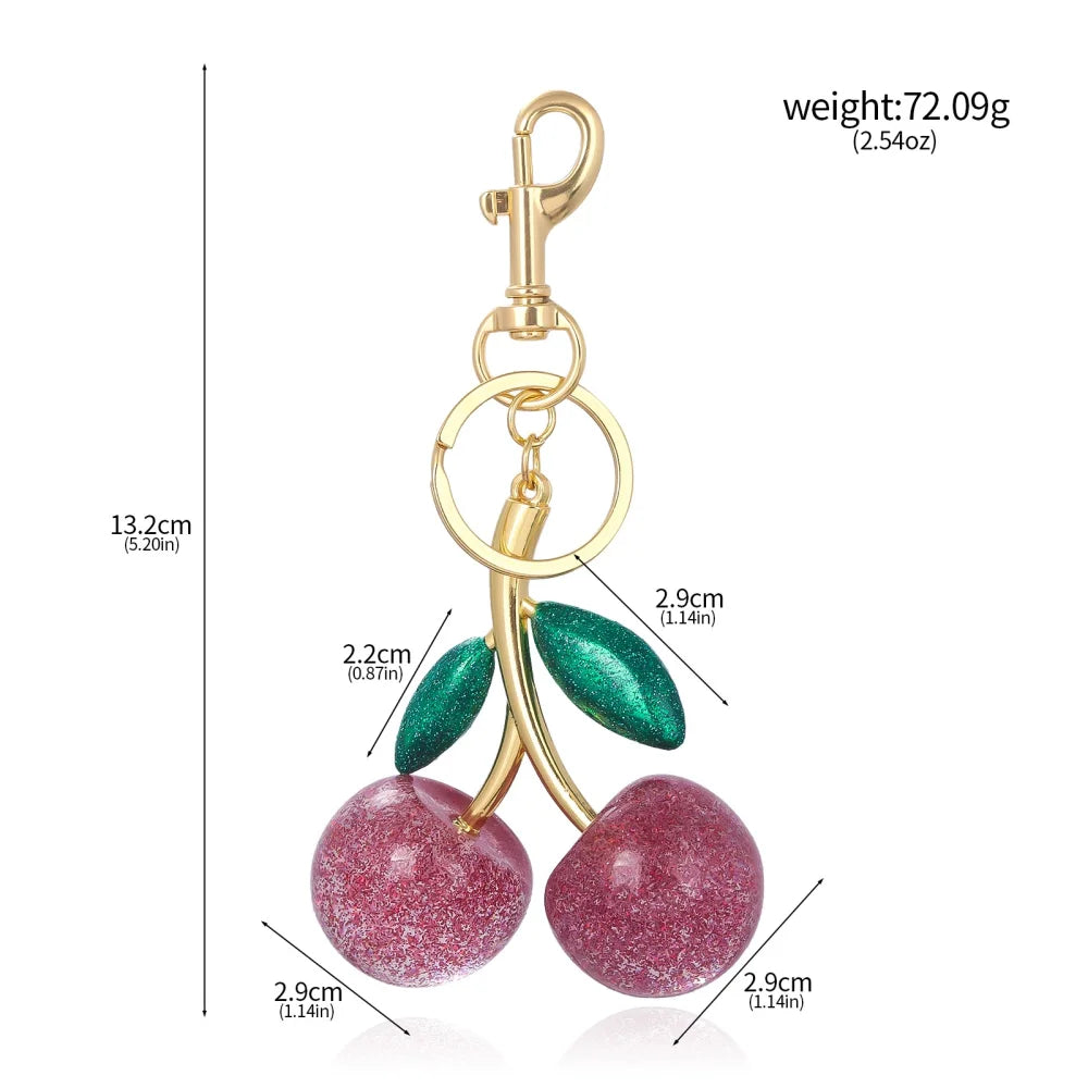 Cherry Glam Keychain