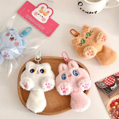 Cat Doll Plush Keychain
