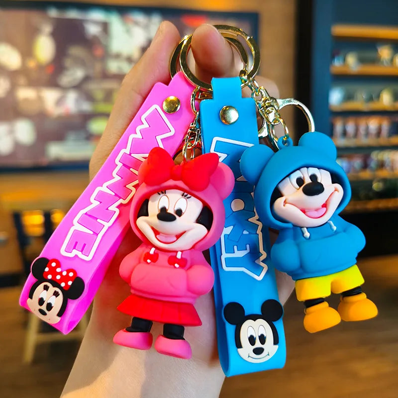 Classic Cat & Mouse Duo Keychains