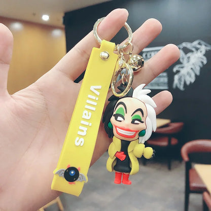Iconic Animated Villains Keychains