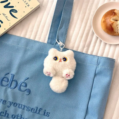 Cat Doll Plush Keychain