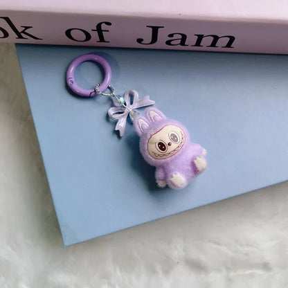 Labubu Bow Keychain
