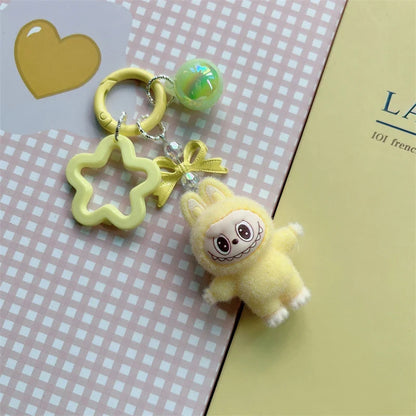 Labubu Bow Keychain