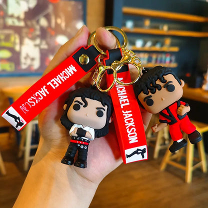 Pop Legend Tribute MJ Keychain