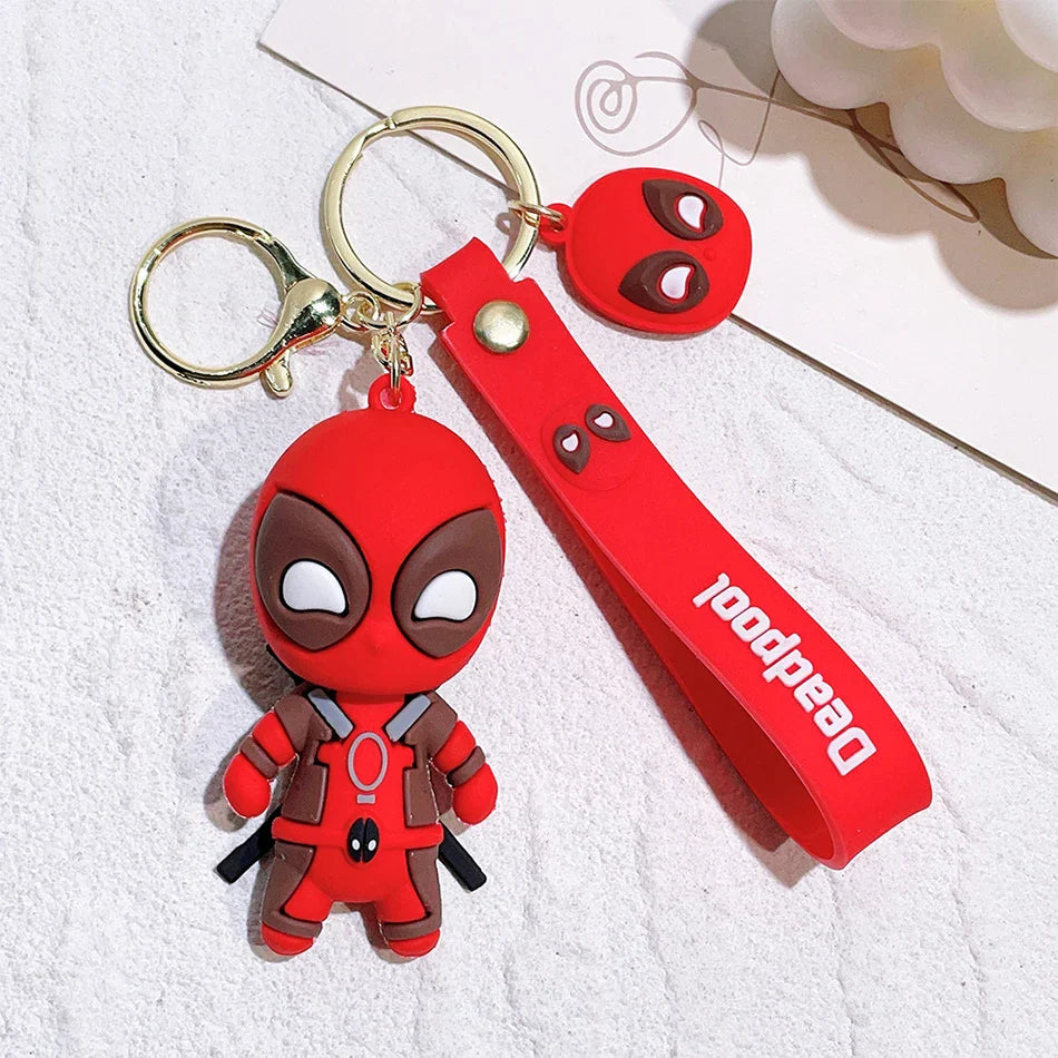 Masked Antihero & Savage Hero Keychain Duo