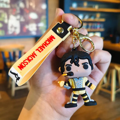 Pop Legend Tribute MJ Keychain