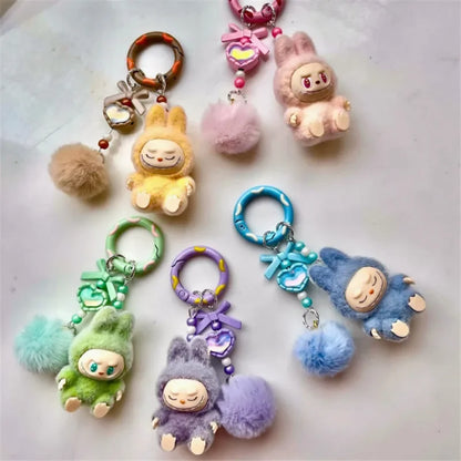Labubu Mini Keychains