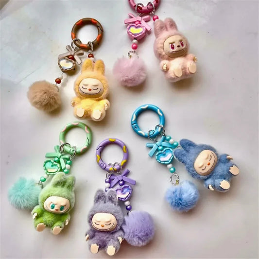 Labubu Mini Keychains