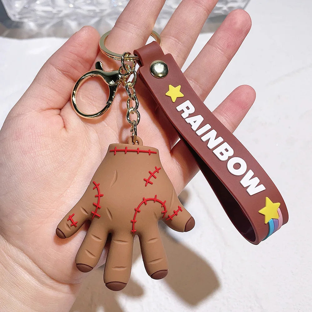 Wednesday  Keychain – Gothic & Timeless Style