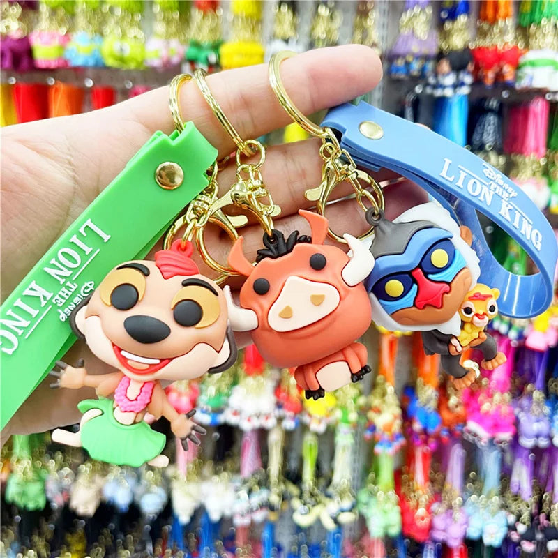 Adorable Toon Ears & Island Crew – Anime Style Keychain Collection